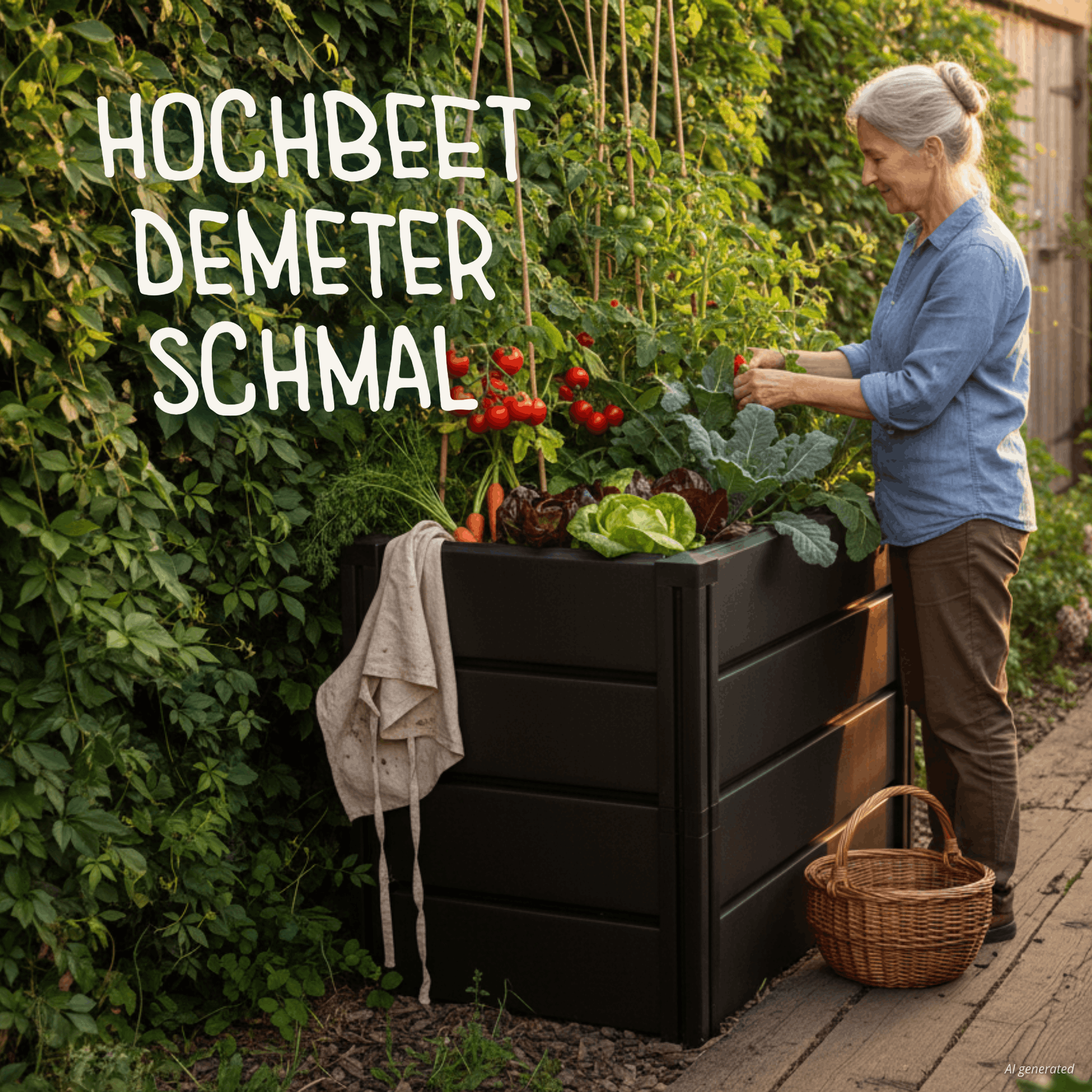 Hochbeet Demeter schmal