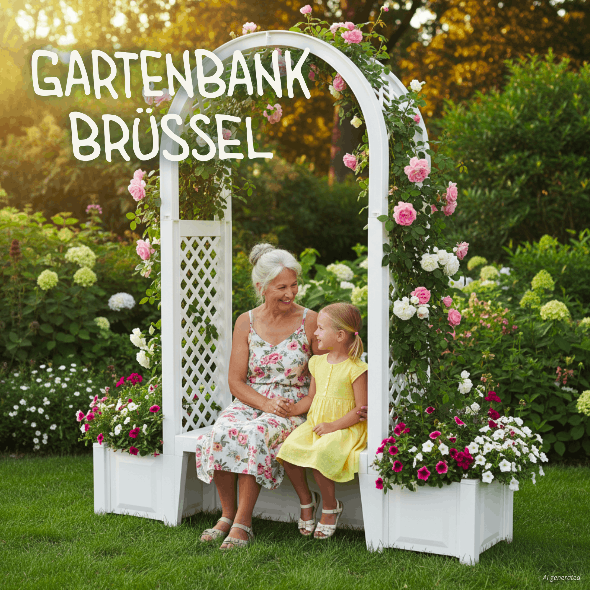 Gartenbank Brüssel