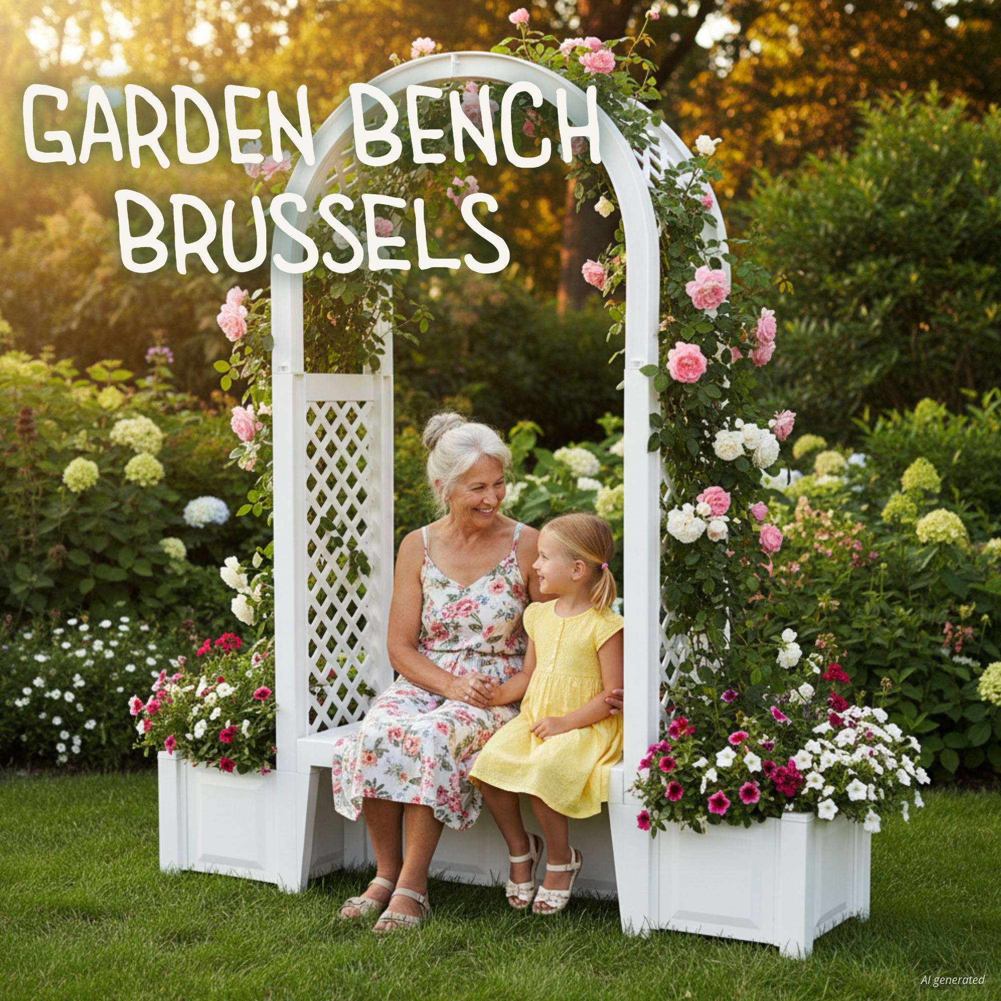 Garden bench Brussels