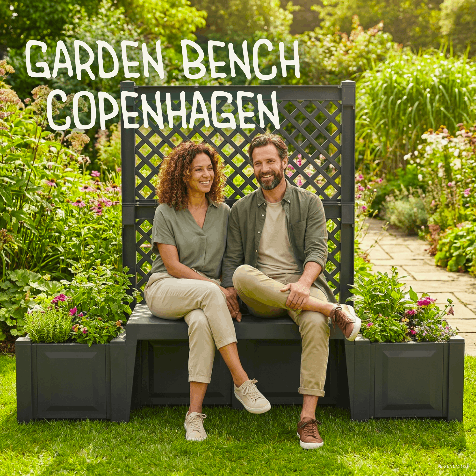 Garden bench Copenhagen