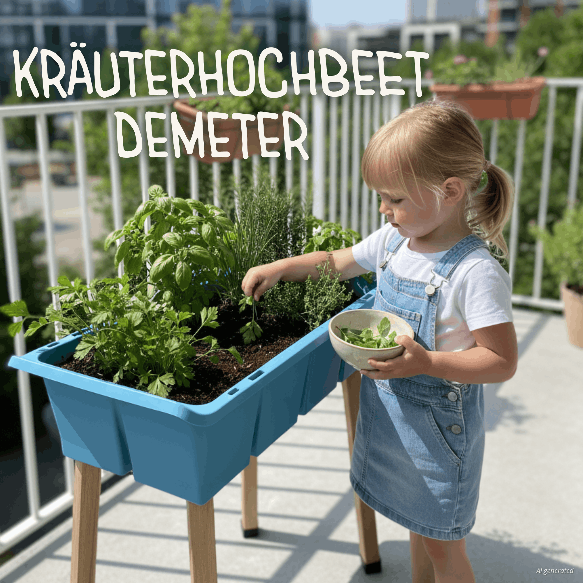 Kräuterhochbeet Demeter - verfügbar ab Frühjahr 2027