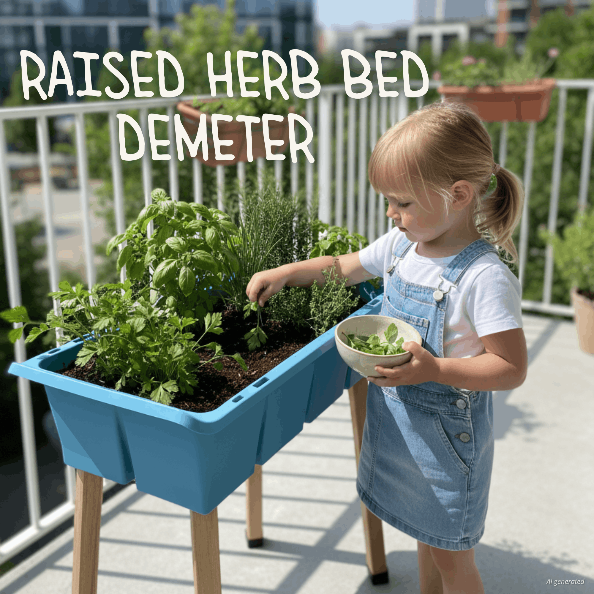 Raised Herb Bed Demeter - Available from spring 2027